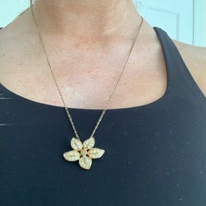 Gold Flower Necklace